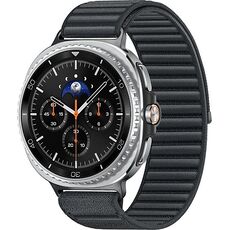 Galaxy Watch8 Classic | 46 мм | 4G LTE | Black | Fabric/Graphite | M/L, Размер: 46 мм, Цвет: Black, Тип ремешка: Fabric, Цвет ремешка: Graphite, Размер ремешка: M/L, Подключение часов: Bluetooth / Wi-Fi + 4G LTE